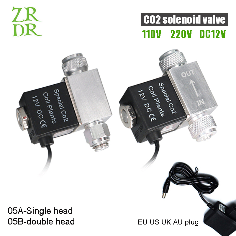 Glass Co2 Drop Checker - ZRDR Akvaryum Co2 Solenoid Valf Regülatörü