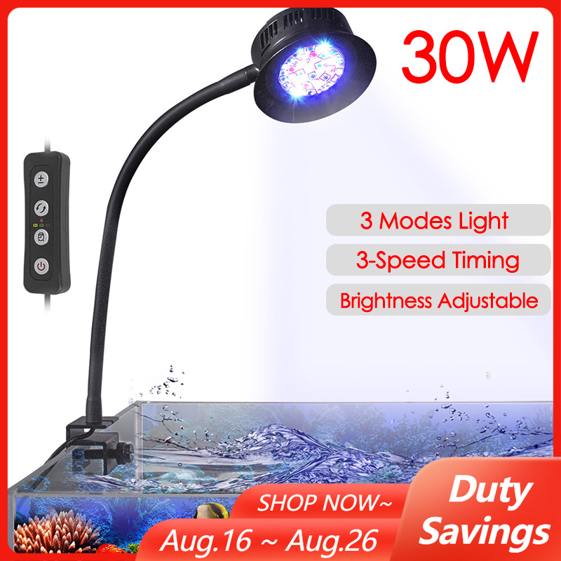 Aquarium Plant Light - 30W Akvaryum Balık Tankı Deniz Suyu