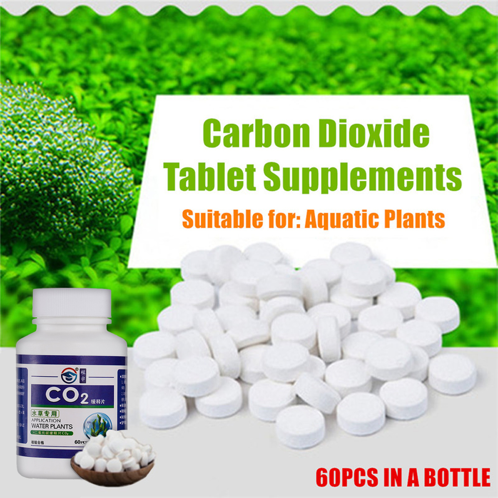 Aquarium Plant Vitamins - CO2 Tablet Karbon Dioksit Difüzör Su