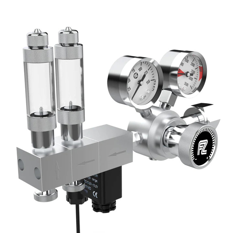 Glass Co2 Drop Checker - Fzone Pro akvaryum CO2 regülatörü basınç