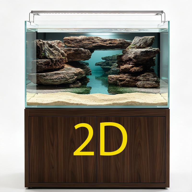 Aquascape Stone Seiryu - Doğal Katmanlı Taş Akvaryum Kaya Peyzaj
