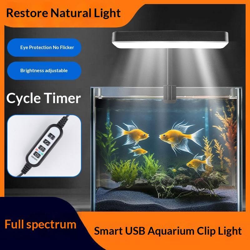 Aquarium Plant Light - Tam Spektrumlu LED Akvaryum Lambası 360