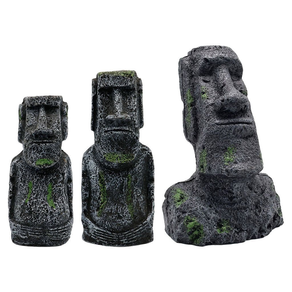 Akvaryum Moai Heykelleri Paska - Aquarium Planting Ideas incelemesi ve fiyatı