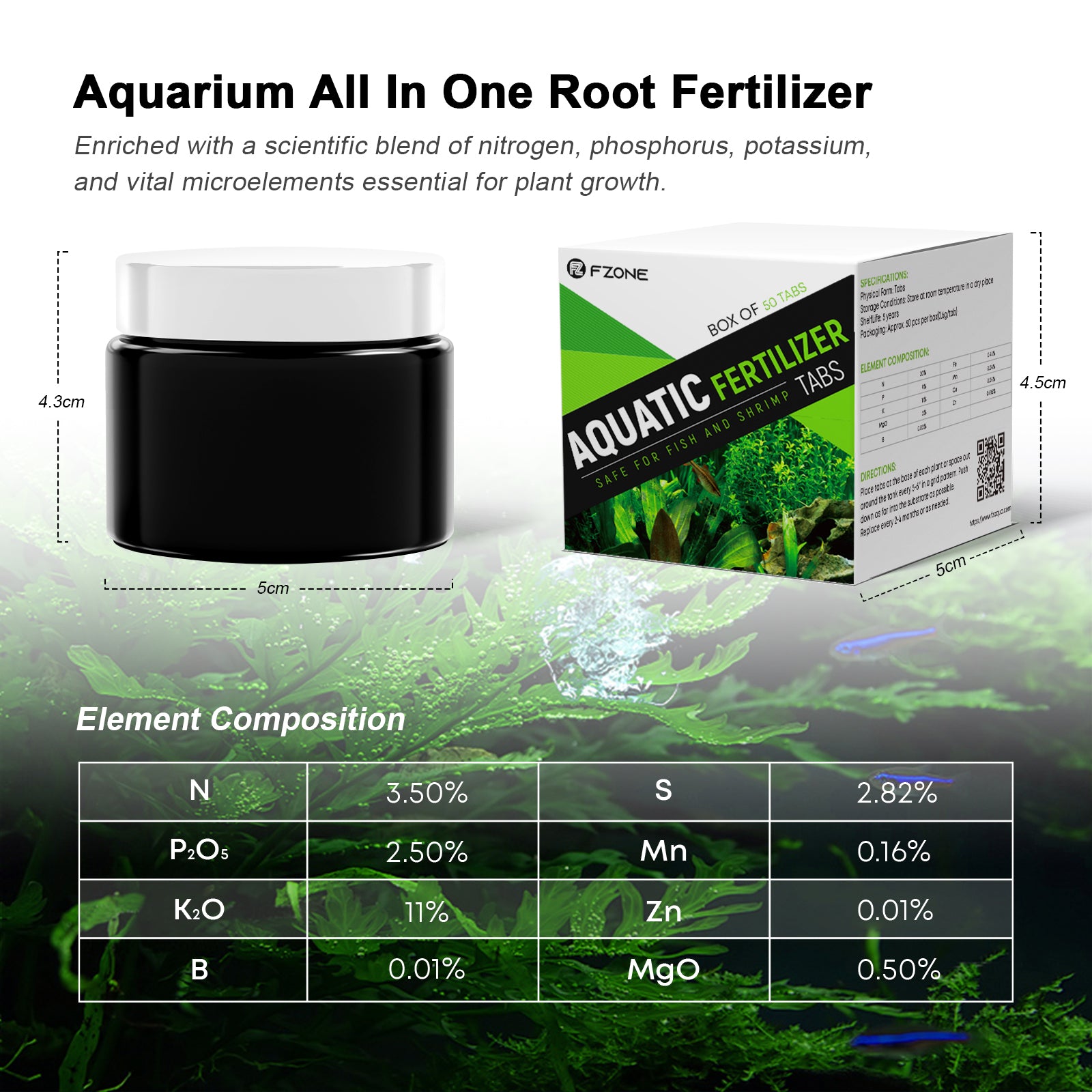 FZONE Akvaryum Kök Tabletleri  - Aquarium Plant Root Fertilizer incelemesi ve fiyatı