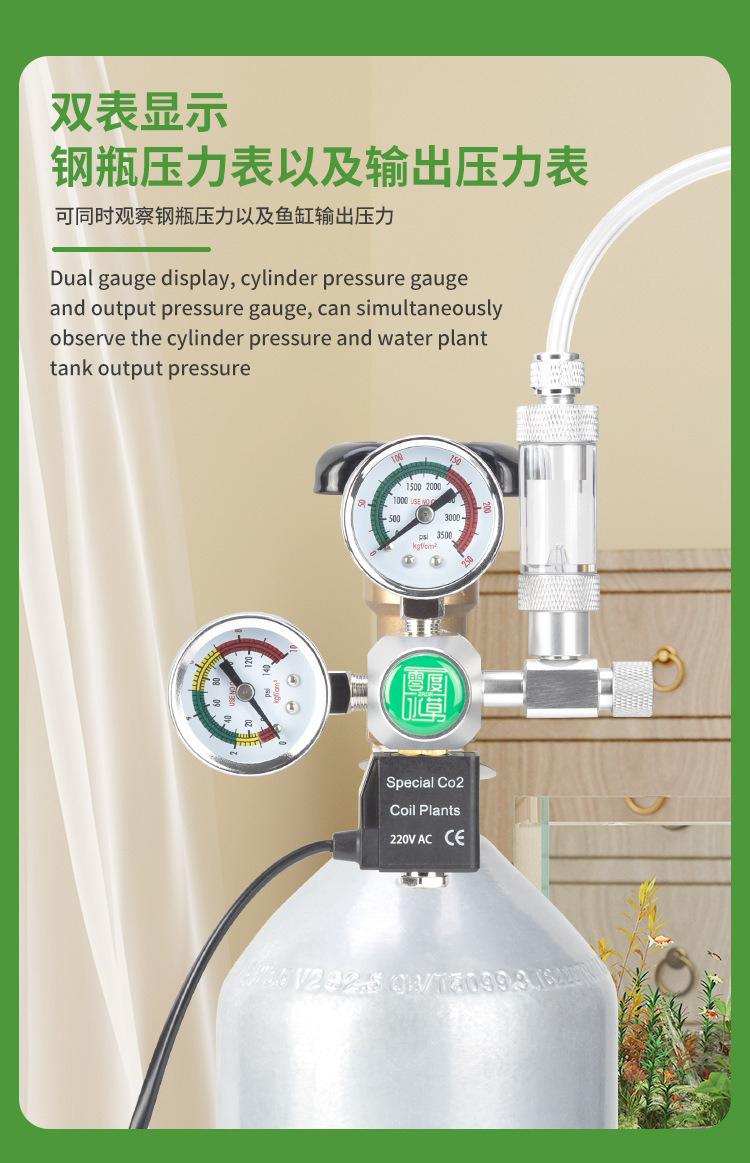 DIY Akvaryum CO2 Regülatörü Ma - Glass Co2 Drop Checker incelemesi ve fiyatı