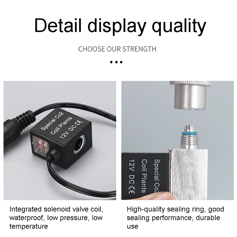 ZRDR Akvaryum Co2 Solenoid Val - Glass Co2 Drop Checker incelemesi ve fiyatı