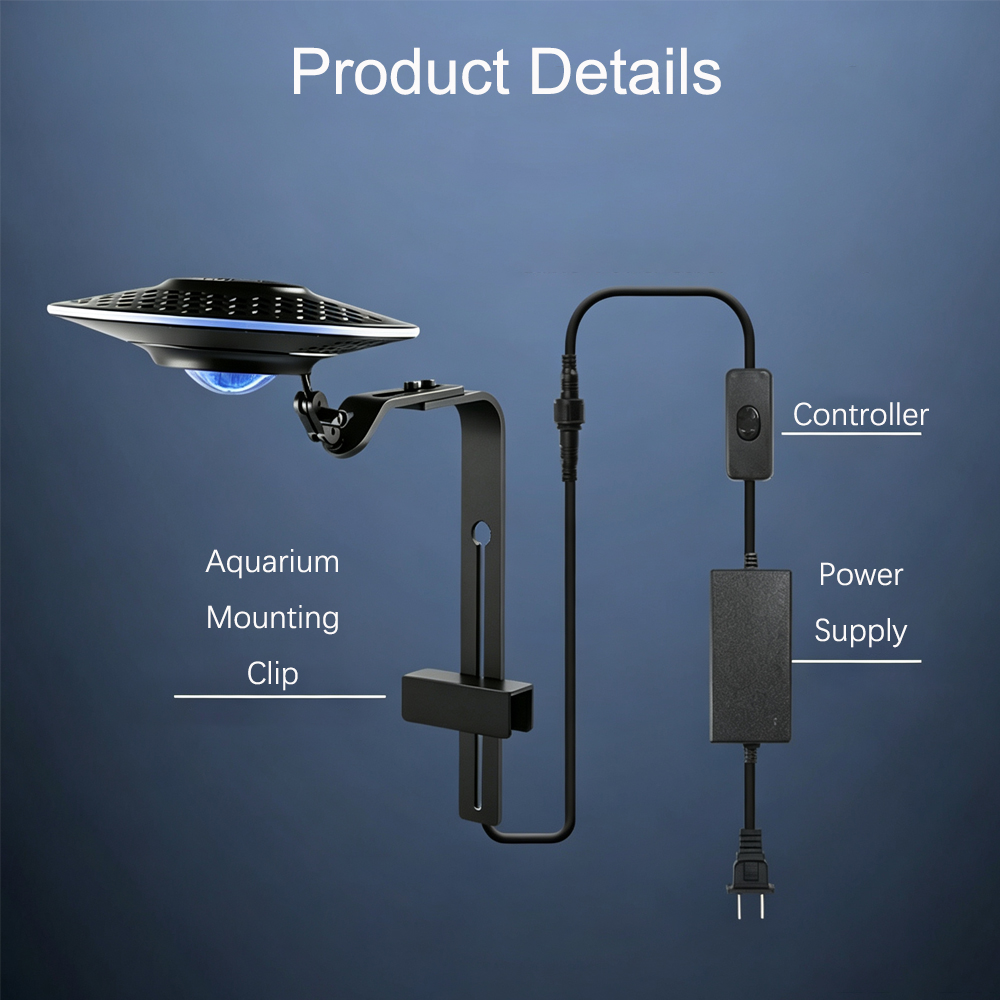 Yeni UFO LED Balık Akvaryumu I - Aquarium Plant Light incelemesi ve fiyatı