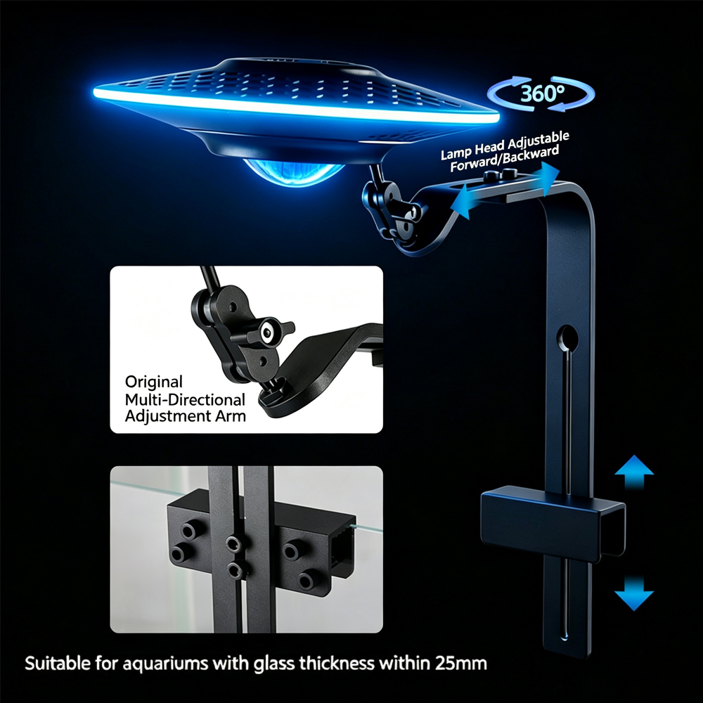Yeni UFO LED Balık Akvaryumu I - Aquarium Plant Light incelemesi ve fiyatı