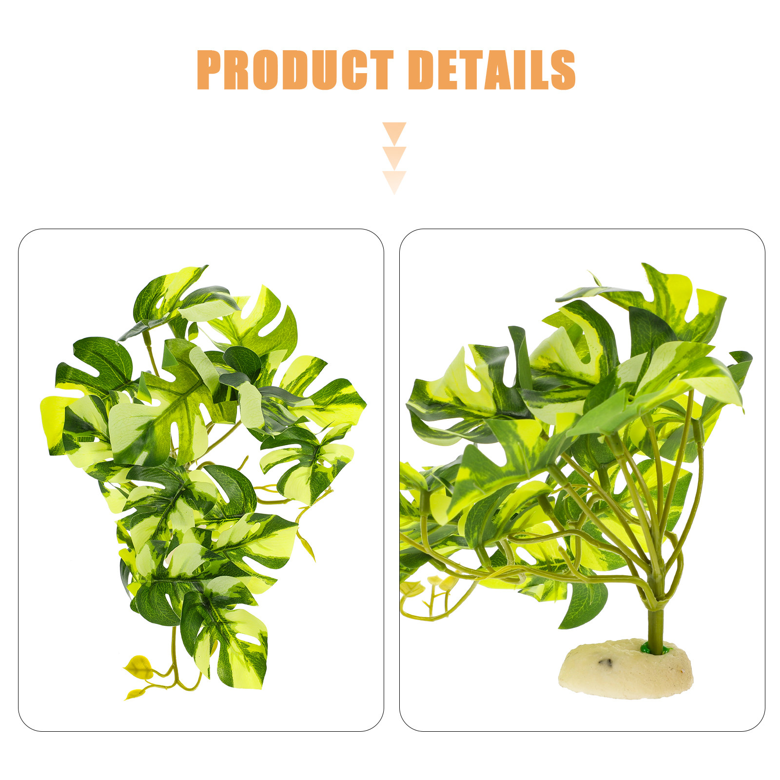 Gerçekçi Reçine Sürüngen Terar - Aquarium For Planted Tank incelemesi ve fiyatı