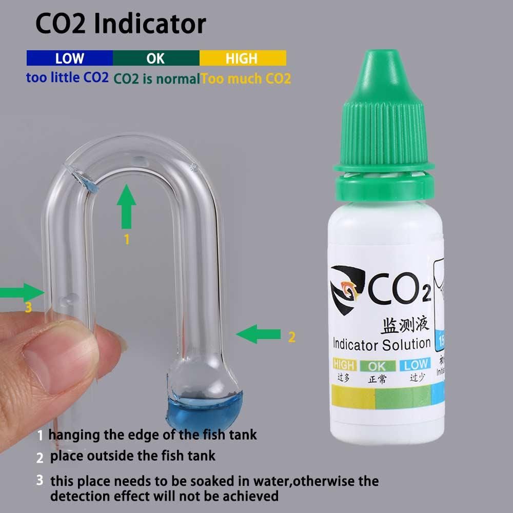 Kit Çim Test Cihazı PH Aksesua - Glass Co2 Drop Checker incelemesi ve fiyatı